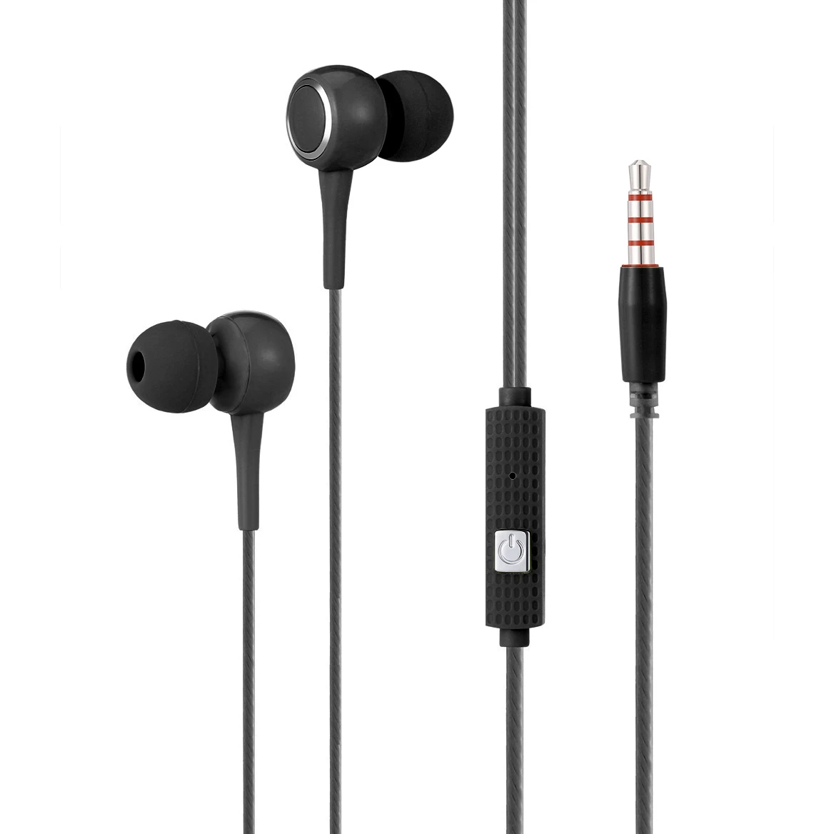 

K28 In-ear Earphone with Microphone Earbuds for iPhone and Samsung Smartphones