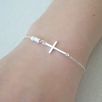 

Accessories Women New Alloy Simple Bracelets Cross Accessories