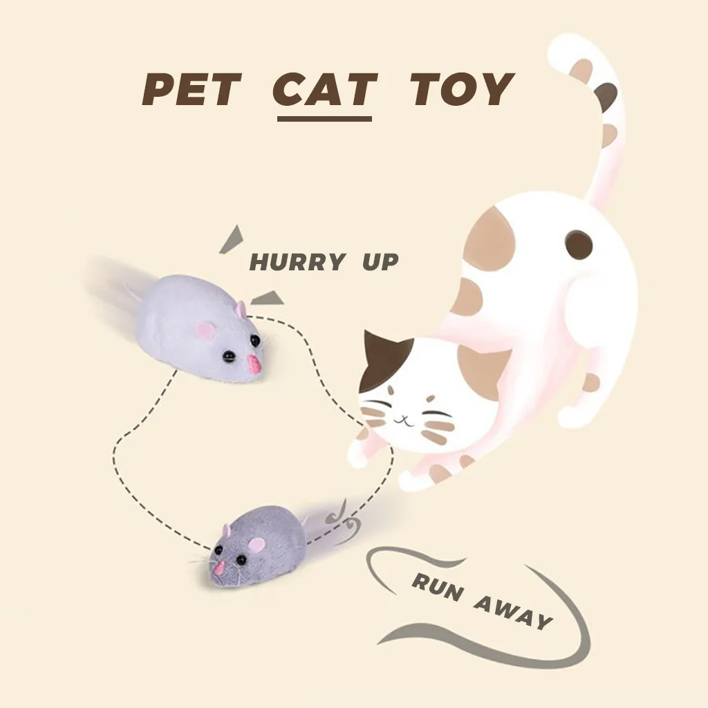 

Education For Kids Fun Learning Toys For Children Wireless Electronic Remote Control Mouse Hot Plug Simulation Toy Mouse W826