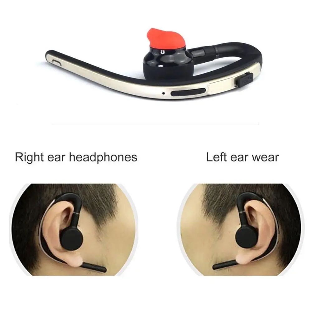 Wireless Bluetooth Sport Headset Headphone Over Ear Earphone with Mic Noise Cancelling for iPhone Samsung Galaxy Xiaomi LG