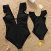 The Price is a Swimsuit Mommy And Me Clothes Family Swimwear For Mother Daughter Swimsuit Matching Bikini Women Girls Clothes 1