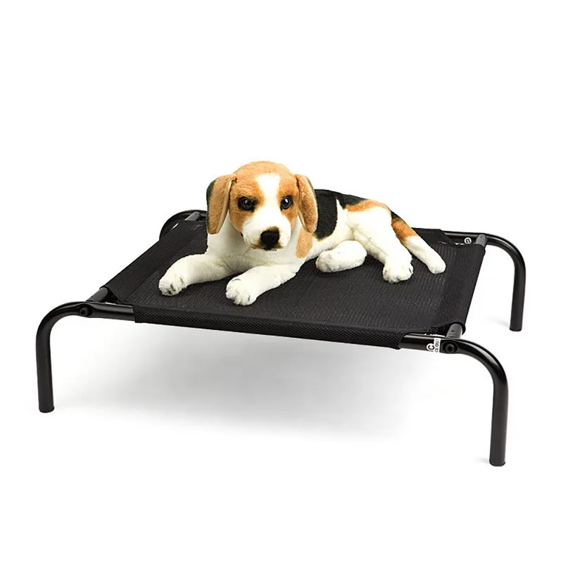 

Pet Mesh Breathable Beds Dogs Sleeping Kennel For Cats Pet Gadget PET Steel frame bed Summer Cooling Dog Bed Hosue Steel PET