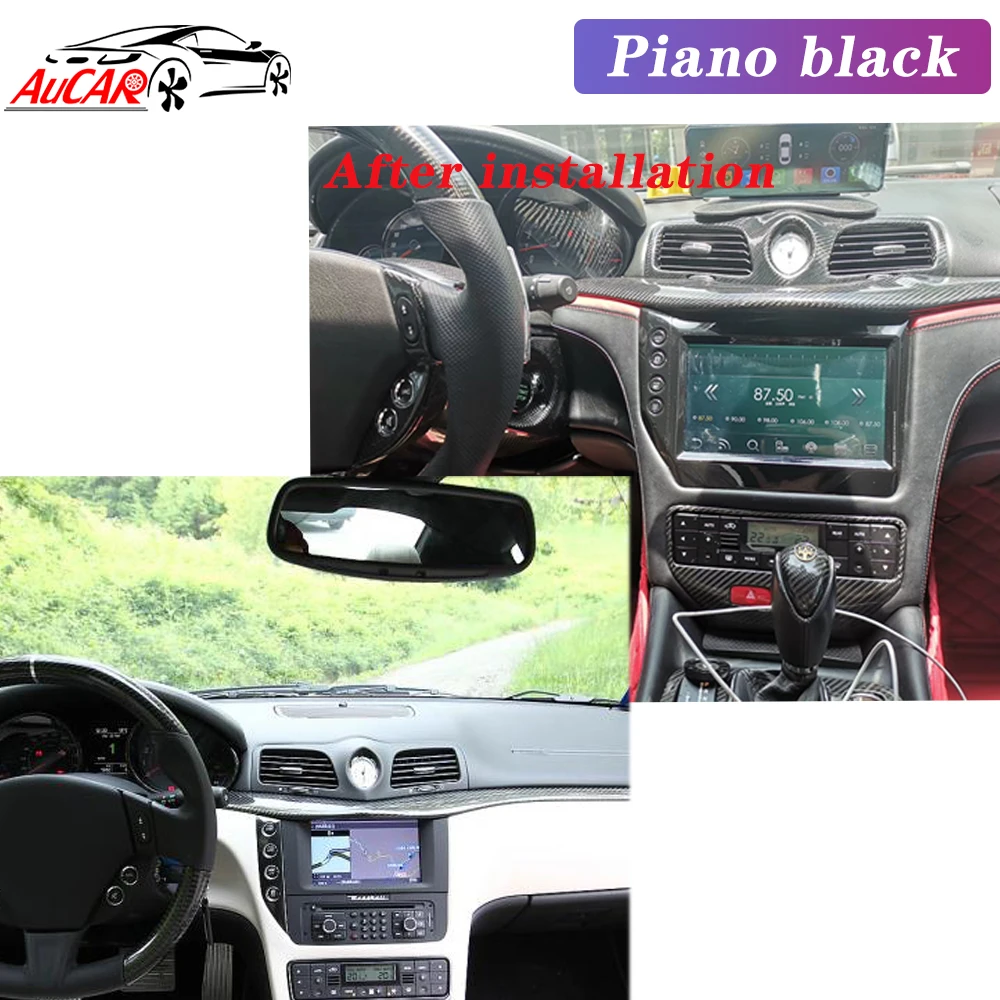 AuCAR 9 Android 8.1 DIN Car Radio for Maserati GTGC GranTurismo 2007 - 2019 GPS navigation multimedia Stereo Audio DVD player111