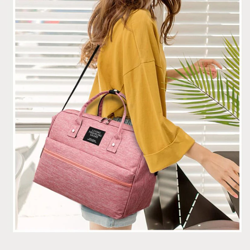 Large Capacity Diaper Bag Baby Nappy Bag Mummy Daddy Backpack Waterproof Casual Laptop Bag Milk Bottle Bag