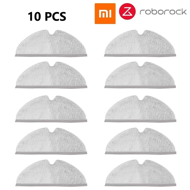 Xiaomi 1 1S Roborock S5 S6 MAX S6 Pure Accessories Vacuum Cleaner Parts Washable Mop Cloth HEPA Filter Main Brush Side Brush 10 pcs