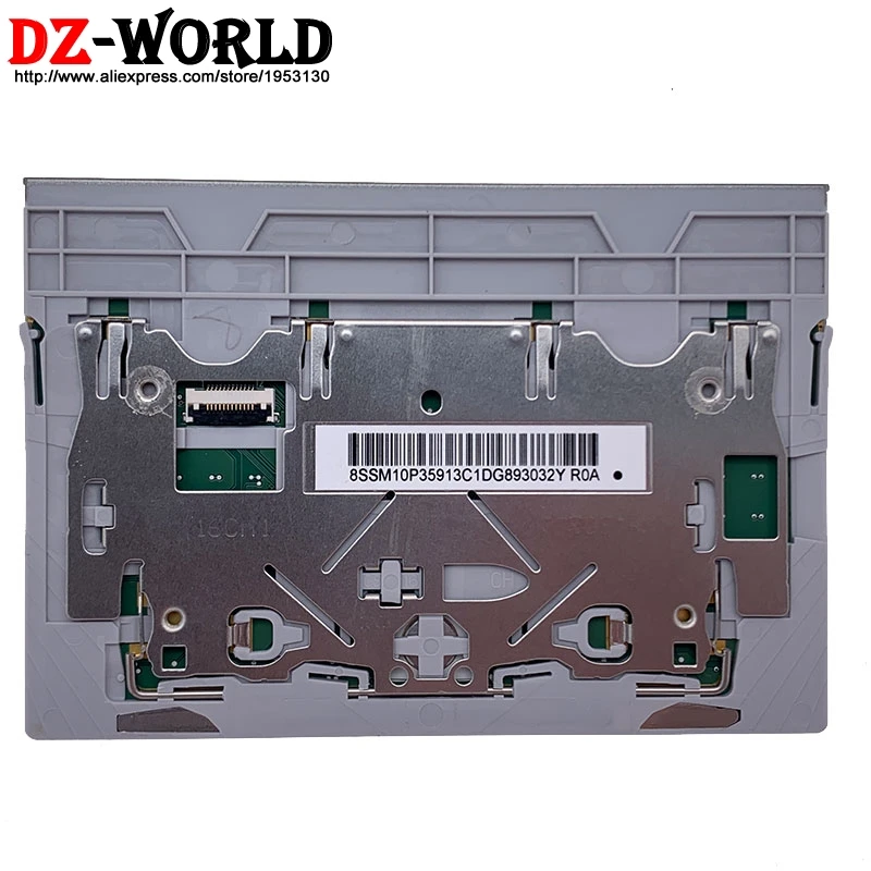 New Original Silver Touchpad Mouse Pad Clicker for Lenovo Thinkpad E480 E485 E585 E580 T470 T480 T570 T580 T590 P51S P52S Laptop