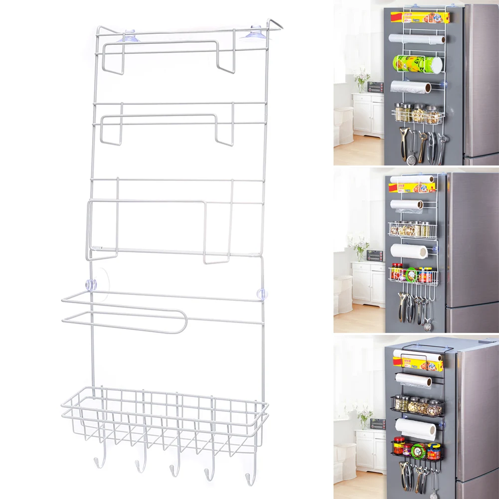 High Refrigerator Hanging Storage Rack Holder Large Capacity for Home