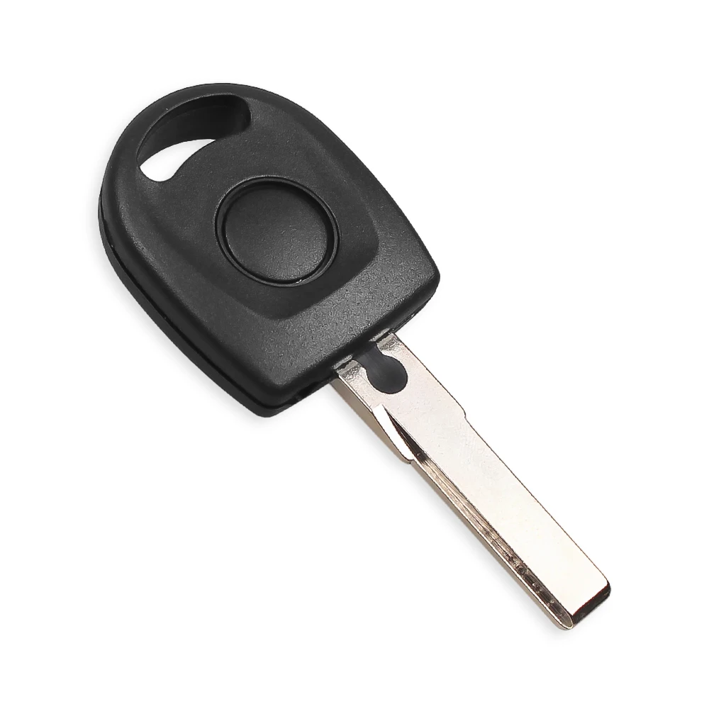 KEYYOU Автомобильный ключ оболочки ID48 чип для VW Polo Golf для сиденья Ibiza Leon для SKODA Octavia ключ с светильник и батарейкой Uncut HU66 Blade