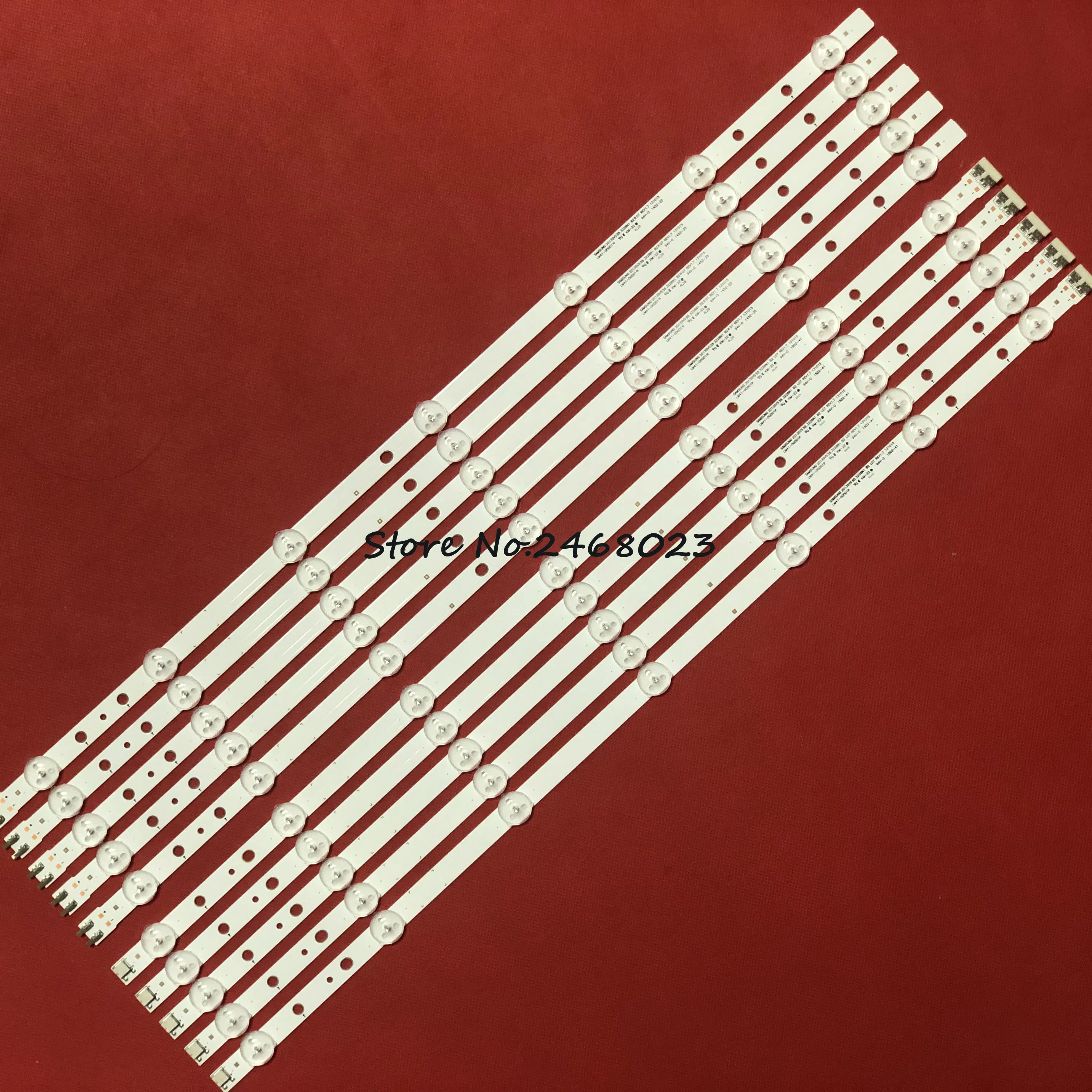 Samsung TV LED Backlight Strips - 10 Piece Set For UN55J6200AF Series Models