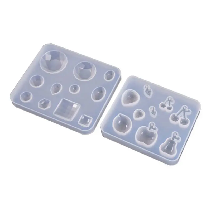 

New DIY Crystal Epoxy Mold Earrings Jewelry Silicone Mould DIY Handmade Crafts Making