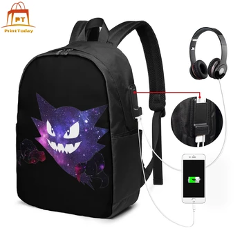 

Gengar Backpack Gengar Backpacks Pattern Street Bag High quality Trending Student Men - Women Bags