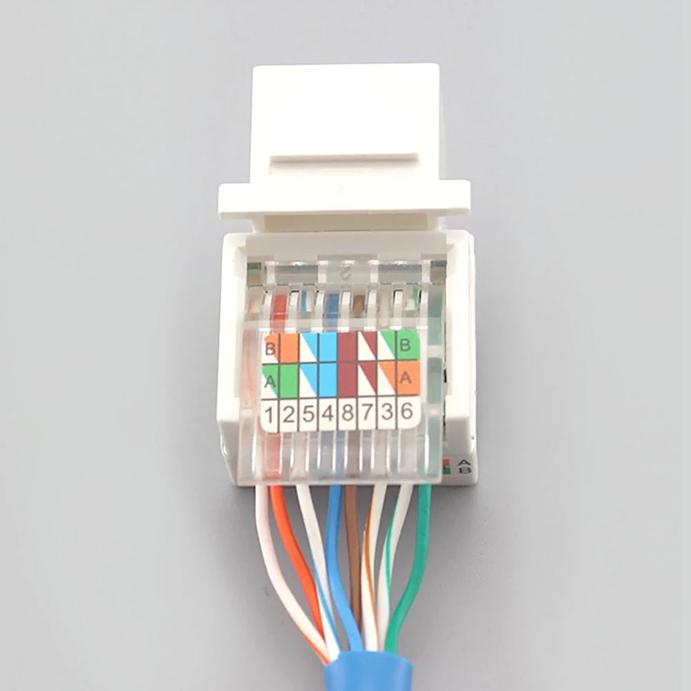 rj45 color code cat6