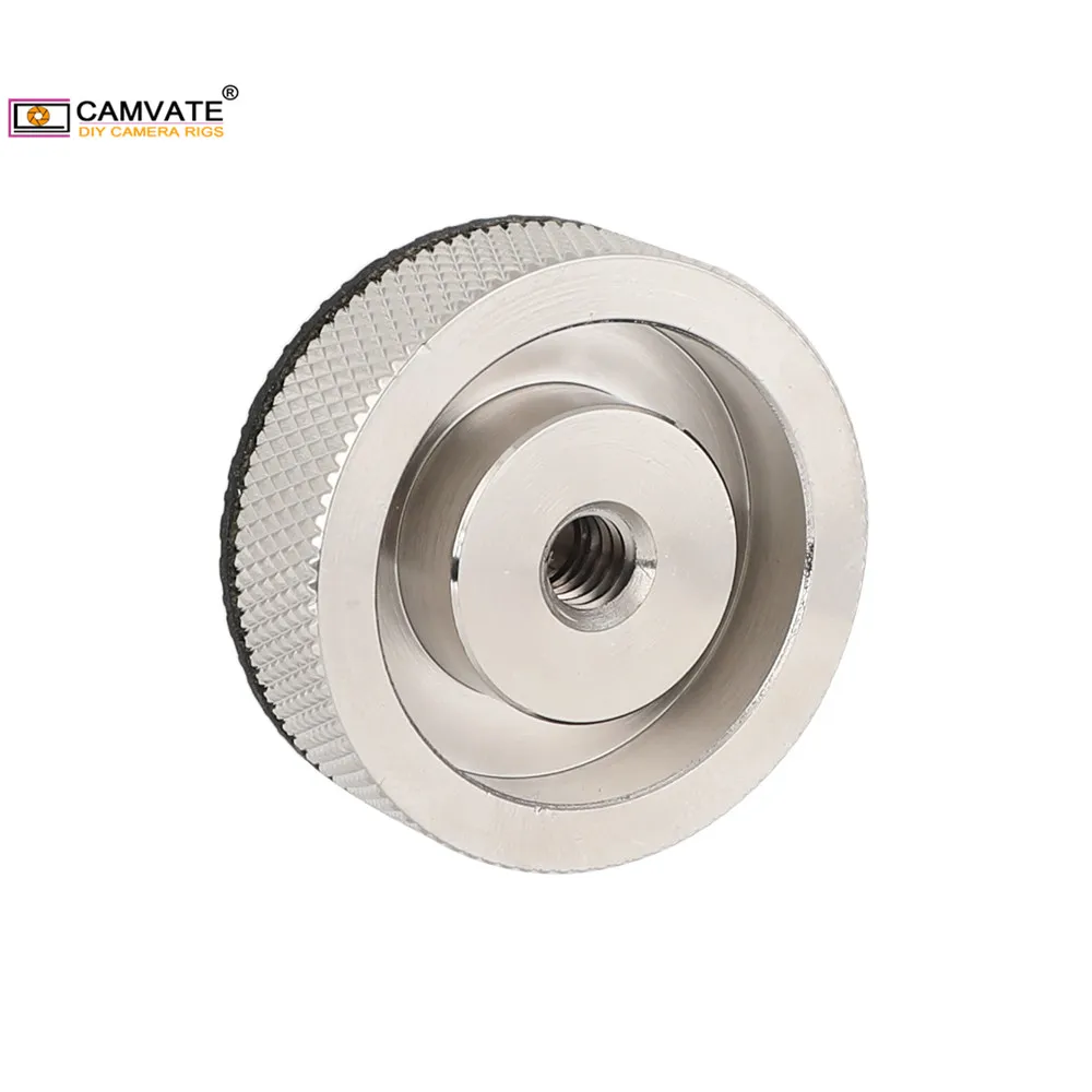 CAMVATE Стандартный 1/4 &quot 20 Женский до 3/8&quot 16 Мужской Винт адаптер с наружной резьбой