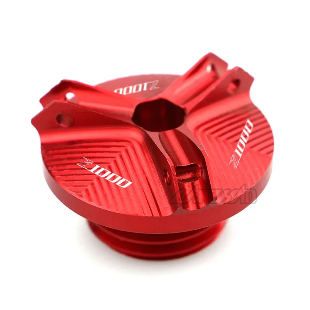 M20*2.5 Motorcycle CNC Aluminum Engine Fuel Filter Oil Tank Cover Cap Accessories for Kawasaki