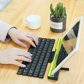 

Wireless multi-function keyboard scroll folding multi-device connection universal mobile tablet portable keyboard