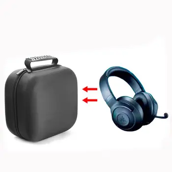 

For Razer Kraken X Headset Cable Game Headset Protection Package Protective Case Nylon Portable Carring Storage Bag Pouch