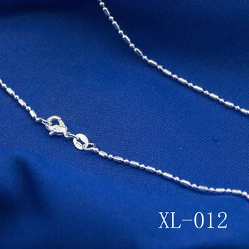 

1.5mm New Round Bead Cylindrical Necklace Temperament Charm Women's Clavicle Chain