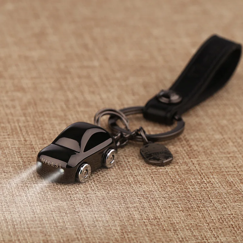 

Milesi Online Celebrity Car Keychain COUPLE'S Pendant Personalized & Creative Customizable Men Women's Key Chain Cute