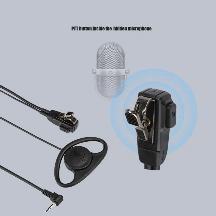 Vertex батарея для walkie talkie s 2 шт 1 Pin D shape наушники с PTT Mic гарнитура для Motorola 2 Way радиорация