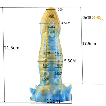 FAAK New Squirting Penis not Inflate Silicone Monster Ejaculating Dildo Sucker  Deep Texture Vagina Stimulate Sex Toys For Women 3