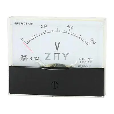 

Measurement Tool Analog Panel Voltmeter DC 0 - 600V Measuring Range