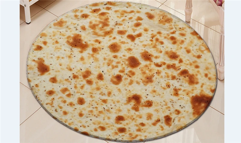 1 Одеяло для пиццы Tortilla Burrito-одеяло для кукурузной муки 40 60 90 см нескользящее одеяло коврик для гостиной - Цвет: 1