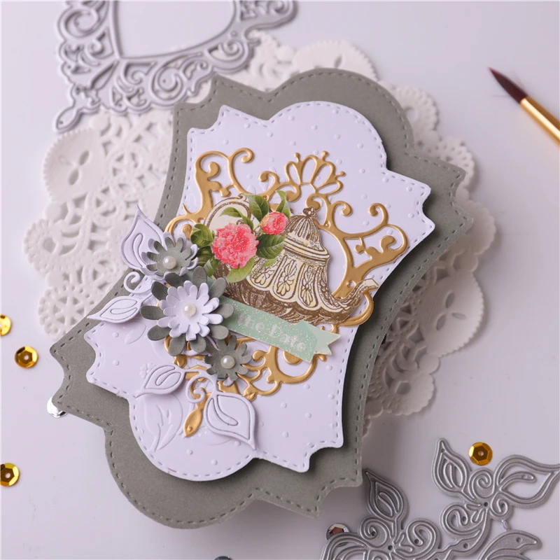 Eastshape металлические режущие штампы для рукоделия скрапбукинга тиснение трафарет