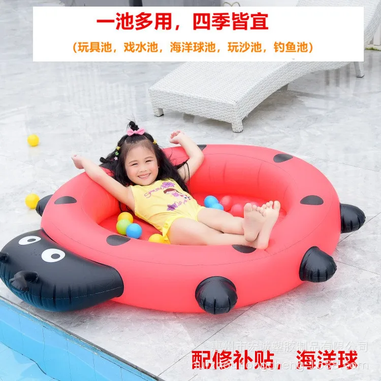 

Inflatable Water Spouting Spray Pool Oceans Ball Pool Outdoor Children Paddling Pool Water Floating Bed Ball Pool