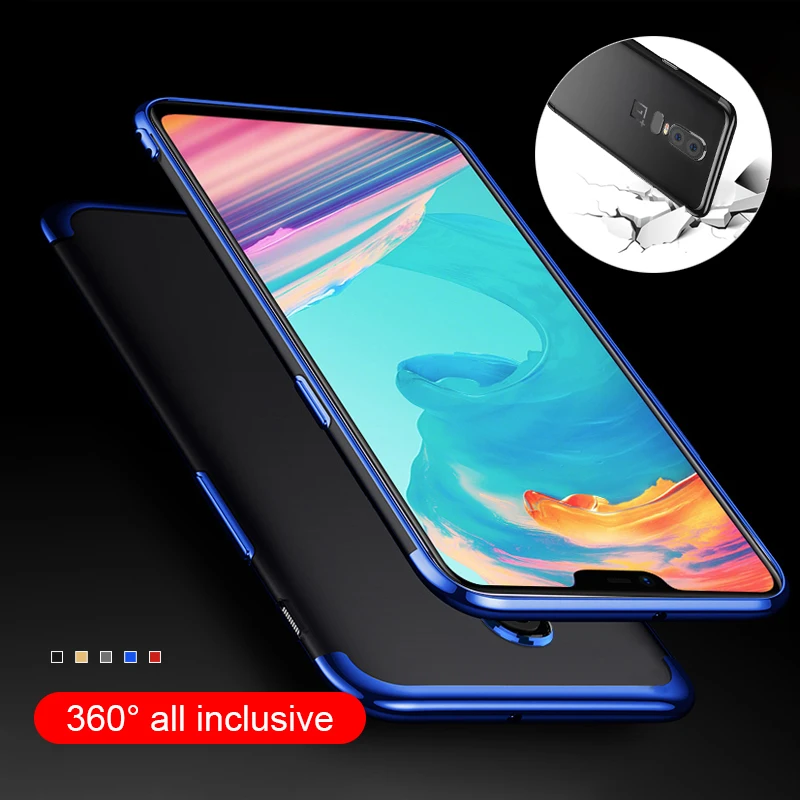 Transparent Case For Oneplus 5 5T 6 Oneplus6 Plating Soft TPU Cover Phone Protection Shockproof Armor One Plus Cases |