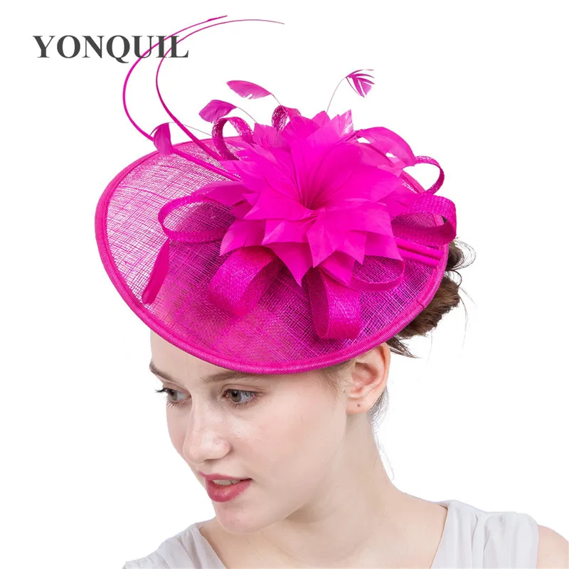 Great Sinamay Fascinator Hat Big 