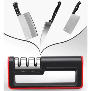 

Multi-function 3 Stages Sharpener Tungsten Steel Dual-side Cutting Knife