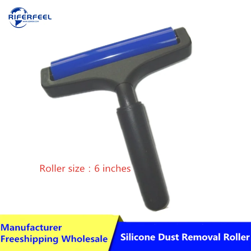 Antiestático do Silicone do Rolo Pegajoso da Ferramenta da Sala de Limpeza da Remoção da Poeira do Pwb Industrial com Han Rolo Pegajoso Smt Plástico do Pwb Lcd - Imagem 3