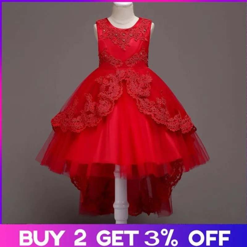 ; Новинка года; детская одежда для маленьких девочек; трикотажное праздничное платье принцессы без рукавов для девочек; детское платье на День святого Валентина