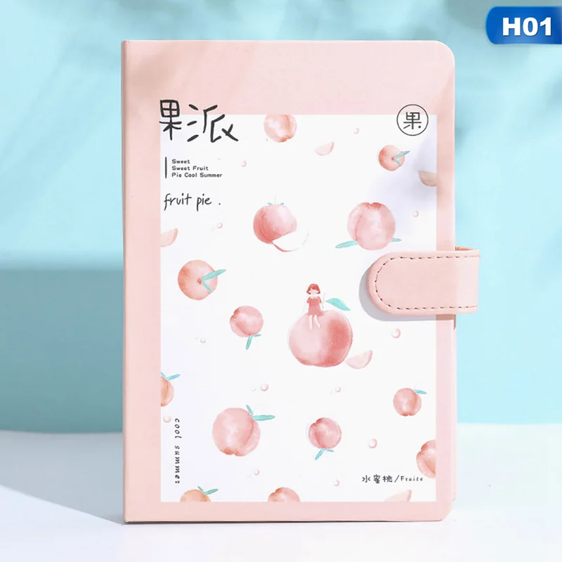 Kawaii Dream Единорог выстроенный планировщик Магнитная кнопка записная книжка ежемесячный недельный для планирования расписания школьные принадлежности - Цвет: H01