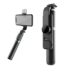 

Selfie Stick 3 In 1 Wireless Bluetooth Selfie Stick Foldable Mini Tripod With Fill Light Shutter Remote Control For Ios Android