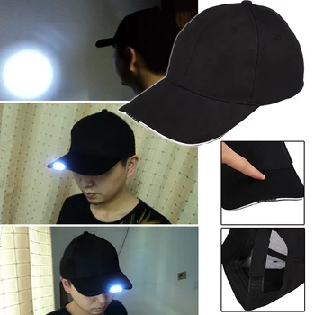

Halloween Fishing Lighted Baseball Hat Unisex Cap 5 Night Light Gifts