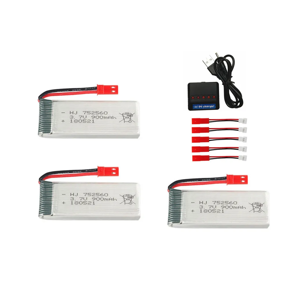 3,7 V 900mah lipo батарея+ 3,7 v зарядное устройство для 8807 8807W A6 A6W M68 Rc Квадрокоптер Дрон запасные части 3,7 v перезаряжаемая батарея jst