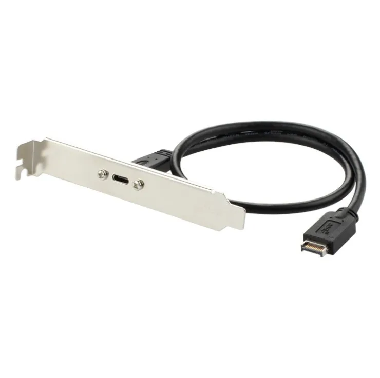 3,1 TYPE-E до TYPE-CF 0,5 м; компьютерная материнская плата кабель USB3.1 TYPE-E до TYPE-CF передний дефлектор кабель 10 Гбит/с Высокая Скорость 0,5 м;