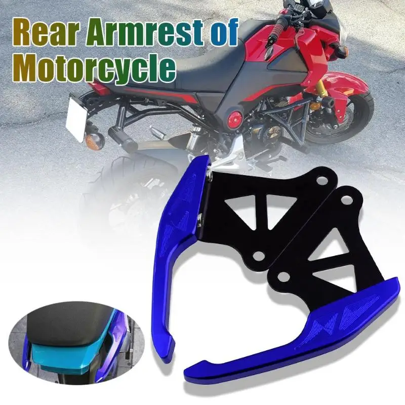 Прочный поручень для пассажира рельсы умелое производство мотоцикл поручень для пассажира баров для Honda Grom MSX 125 CNC алюминиевые поручни