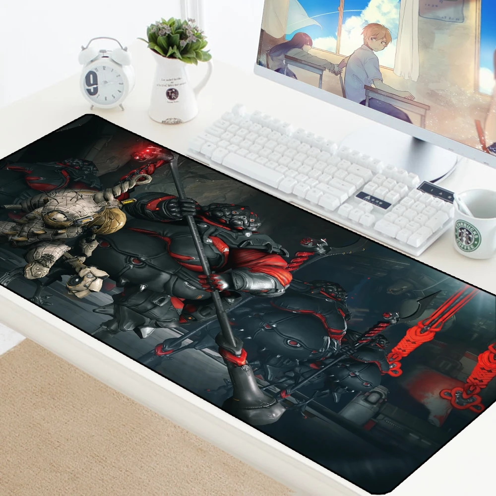 Warframe большой коврик для мыши игровая клавиатура ПК коврик прочный Настольный коврик для мыши Настольный коврик для геймера 70X30 см скоростные компьютерные игровые коврики