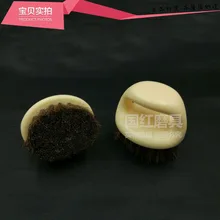 Рукоделие, грецкий орех, щетка для обслуживания, удобная, переносная, чистая грива, кабана, щетина, конский хвост, Бодхи, семена, патина, щетка, мягкая щетина