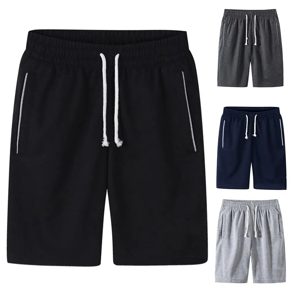 Men Summer Shorts Sports pants Men Plus Size Solid Color Drawstring Shorts Fitness Fifth Pants шорты мужские bermuda masculina Men Summer Shorts Sports pants Men Plus Size Solid Color Drawstring Shorts Fitness Fifth Pants шорты мужские bermuda masculina