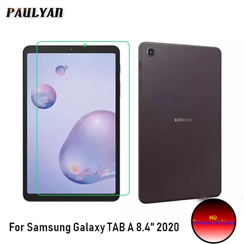 Закаленное стекло для Samsung Galaxy TAB A Защитное планшета Tab 8 4 дюйма 2020 9H защита от