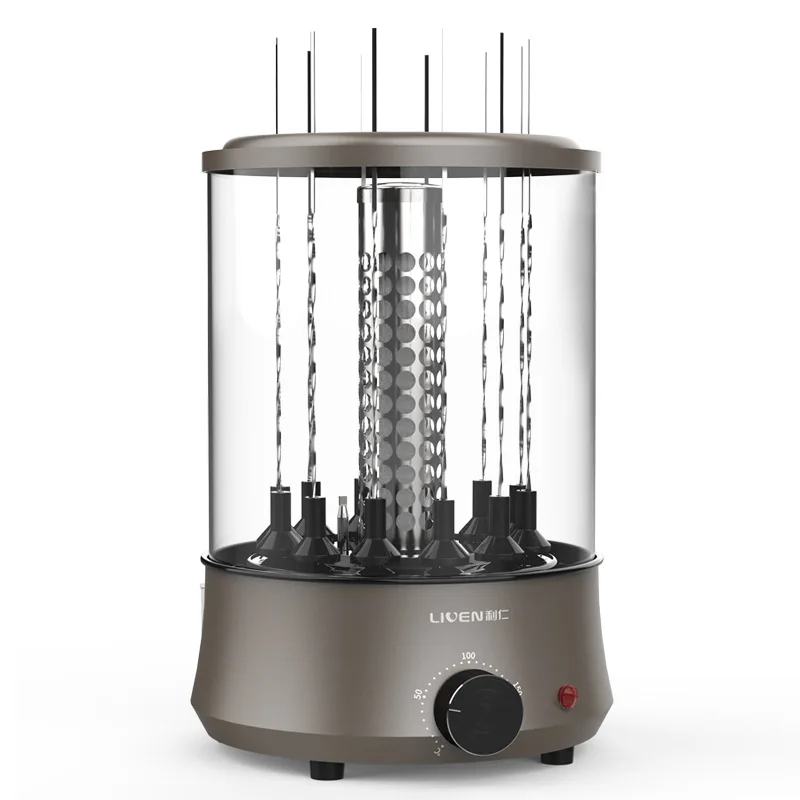 grill eletrico churrasco maquina de cronometragem casa 04