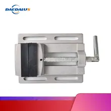 Ручные мини тиски с двойным треком, 3 дюйма, настольные тиски из алюминиевого сплава для сверлильного станка с ЧПУ, деревообрабатывающие электроинструменты