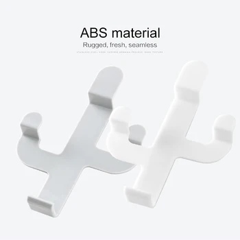 

High Quality Towel Bags Keys Hanger Hooks Plastic Hooks Sticky Hook Cactus Shaped Hooks Kitchen Towel Bag Key Hanger