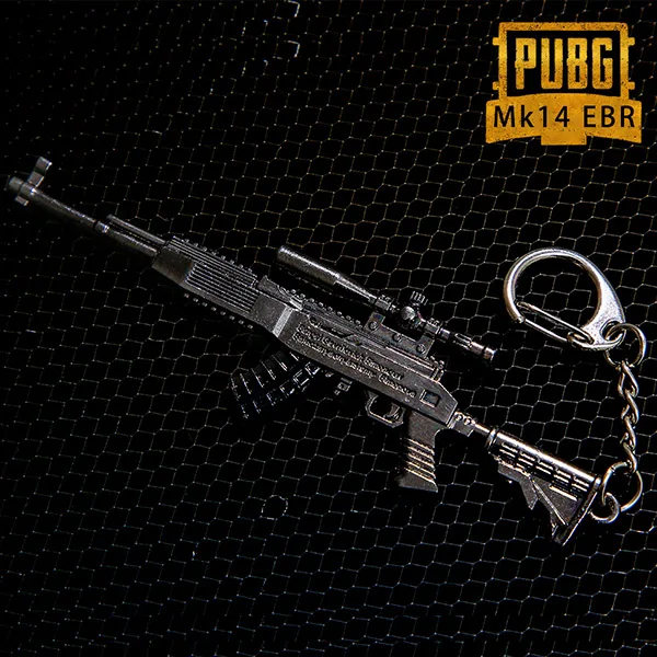 Vicney популярная игра PUBG игрок брелок джедай пистолет выживания для мужчин крутой брелок бойфренда модный подарок AK47 брелок csgo - Цвет: 15