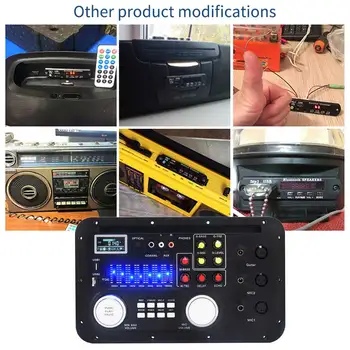 

EQ Bluetooth MP3 DIY DSP Lossless Car Preamp Mixer Decoder Board Fiber Coaxial Music Karaoke Equalizer Amplifier Home Theater