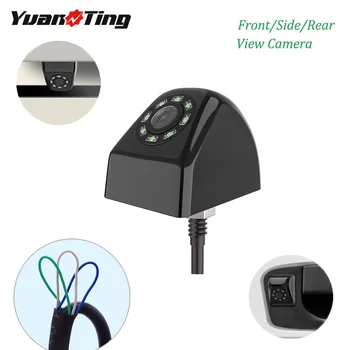 

YuanTing Car Backup Front/Side/Rear View 8 LED Night Vision Camera Reversing Parking Assist Line ON/OFF DIY Kit hanging/Sitting