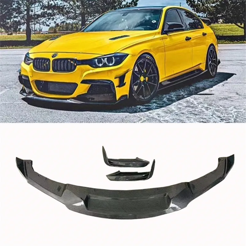 Suitable For F30/f35 Bmw 3 Series 320li 330li Sports Version Modified Carbon  Fiber Mad Front Lip Wind Knife Car Accessories - Body Kits - AliExpress